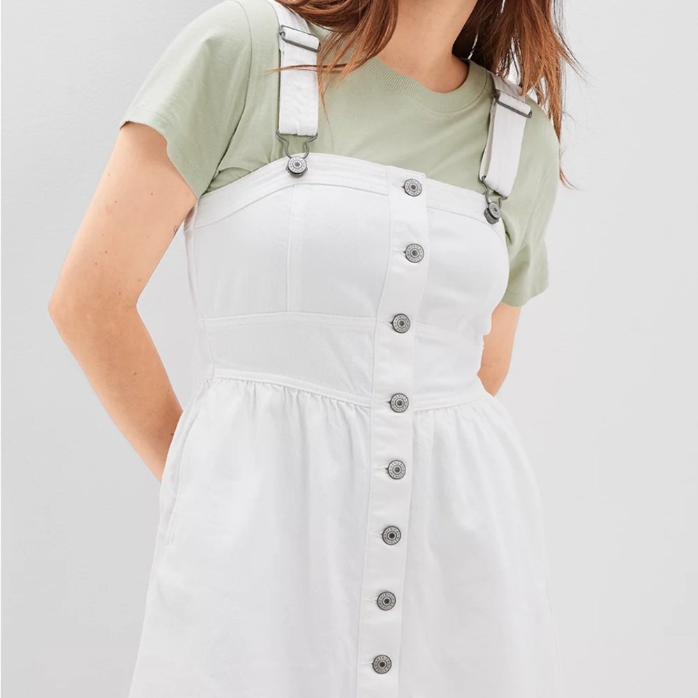 American Eagle Outfitters White Mini Dress